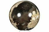 Polished Black Opal Sphere - Madagascar #200601-2
